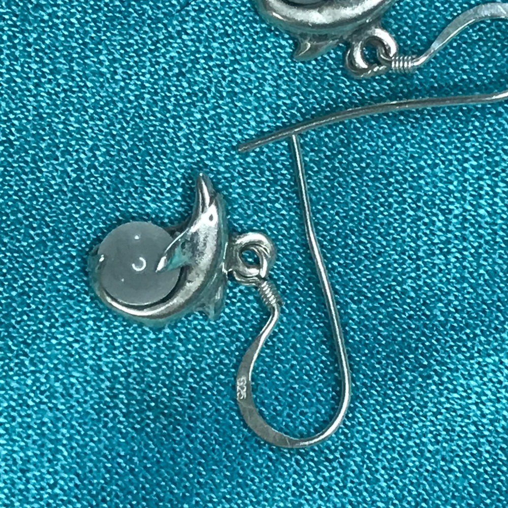Dolphin Earrings - Picture 2 of 3